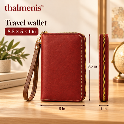 𝐭𝐡𝐚𝐥𝐦𝐞𝐧𝐢𝐬™ Travel Passport Holder