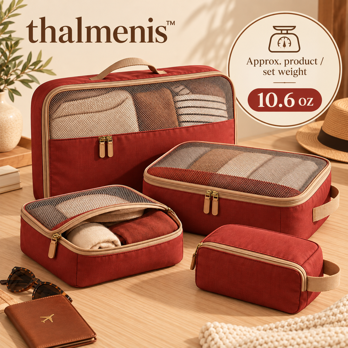 𝐭𝐡𝐚𝐥𝐦𝐞𝐧𝐢𝐬™ Classic Packing Cubes Set