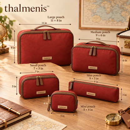 𝐭𝐡𝐚𝐥𝐦𝐞𝐧𝐢𝐬™ Travel Organizer Pouches