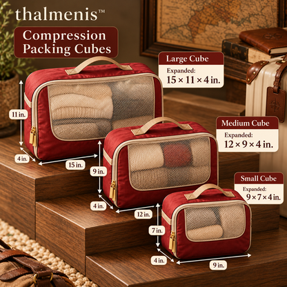 𝐭𝐡𝐚𝐥𝐦𝐞𝐧𝐢𝐬™ Compression Packing Cubes