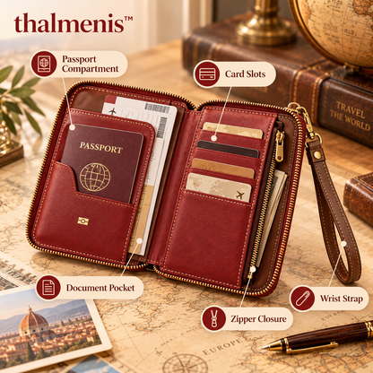 𝐭𝐡𝐚𝐥𝐦𝐞𝐧𝐢𝐬™ Travel Passport Holder