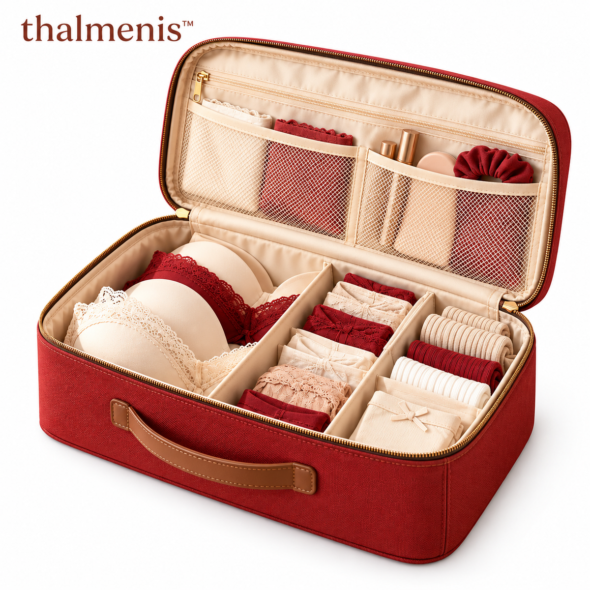 𝐭𝐡𝐚𝐥𝐦𝐞𝐧𝐢𝐬™ Travel Underwear Organizer