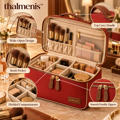 𝐭𝐡𝐚𝐥𝐦𝐞𝐧𝐢𝐬™ Travel Makeup Bag
