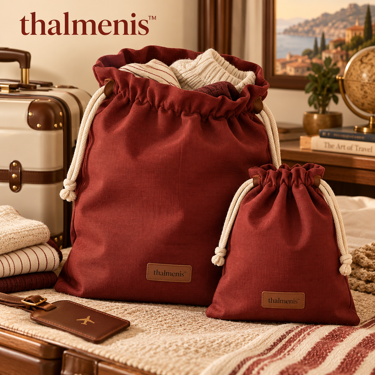 𝐭𝐡𝐚𝐥𝐦𝐞𝐧𝐢𝐬™ Travel Laundry Bags