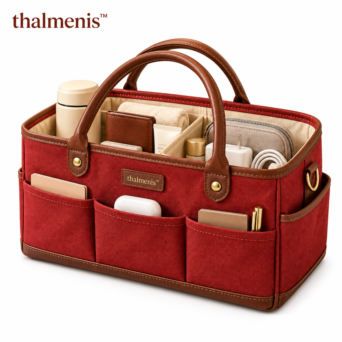 𝐭𝐡𝐚𝐥𝐦𝐞𝐧𝐢𝐬™ Portable Travel Essentials Organizer