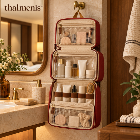 𝐭𝐡𝐚𝐥𝐦𝐞𝐧𝐢𝐬™ Hanging Toiletry Bag
