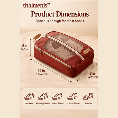 𝐭𝐡𝐚𝐥𝐦𝐞𝐧𝐢𝐬™ Travel Shoe Bag